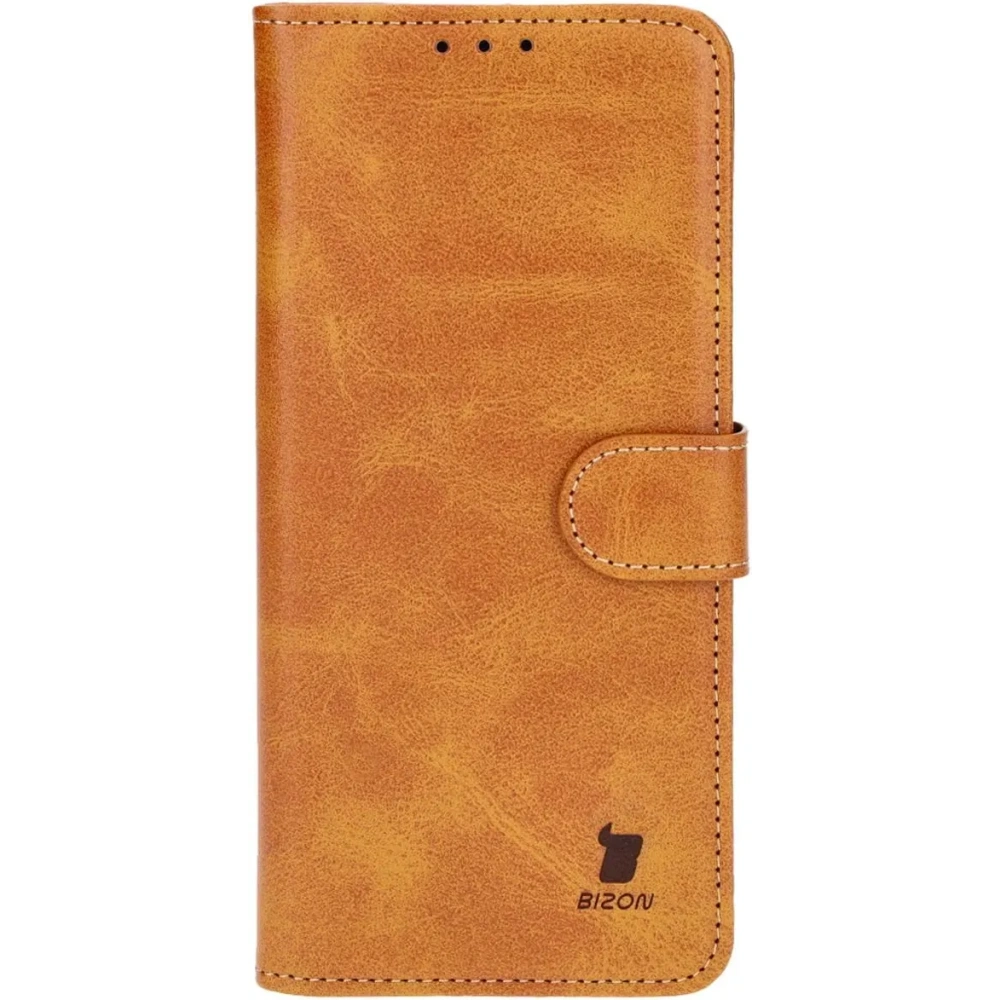 Etui z klapką Bizon Case Pocket do Xiaomi 14 Ultra brązowe
