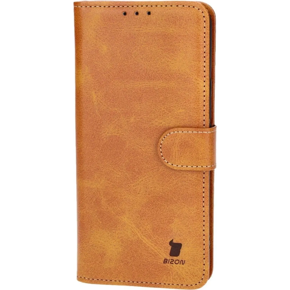 Etui z klapką Bizon Case Pocket do Xiaomi 14 Ultra brązowe