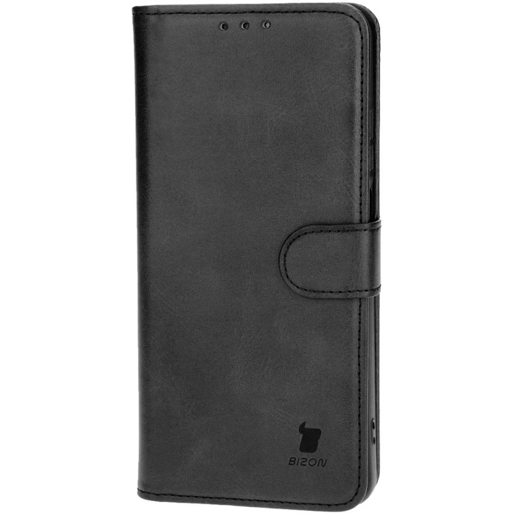 Etui z klapką Bizon Case Pocket do Motorola Moto G04 / G24 czarne