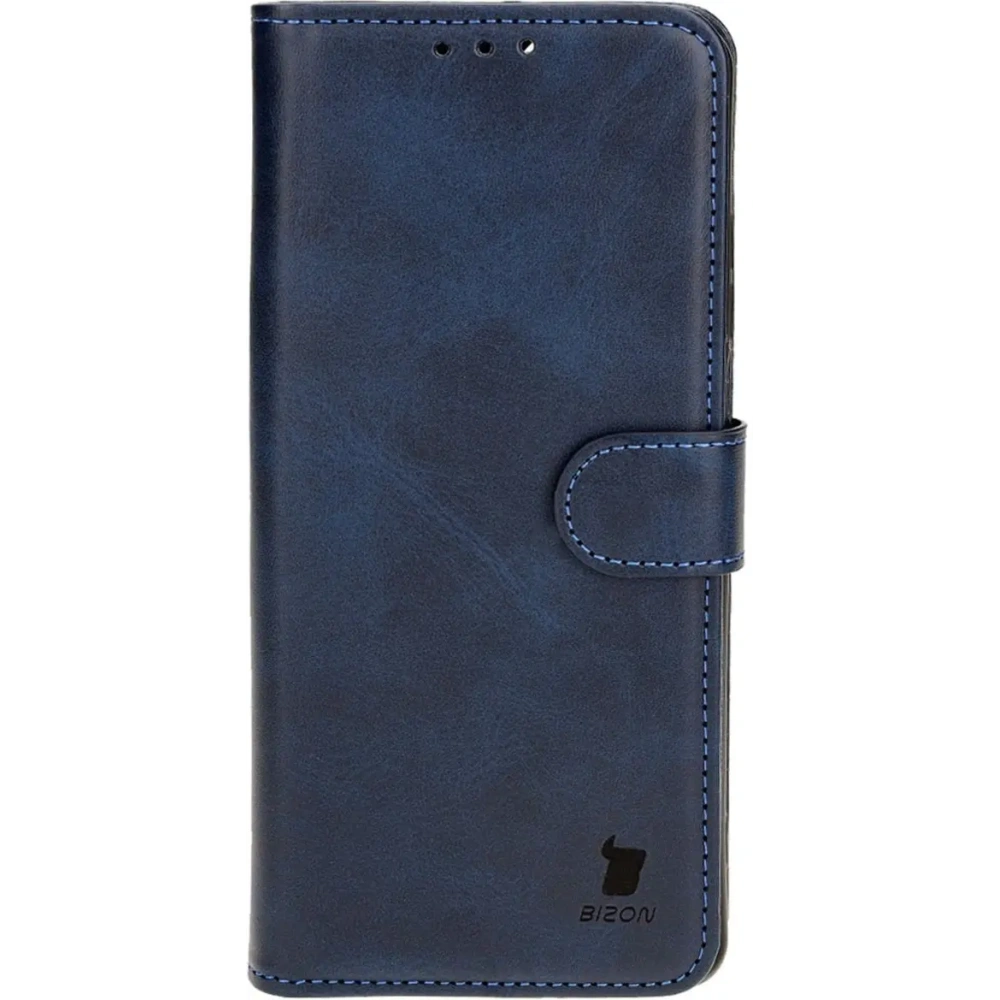 Etui z klapką Bizon Case Pocket do Motorola Moto G04 / G24 granatowe