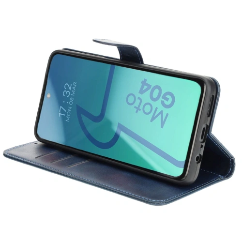 Buy Bizon Case Pocket Motorola Moto G04 / G24 navy blue - BIZ5405 - {ean13} - Home Screen Store Europe
