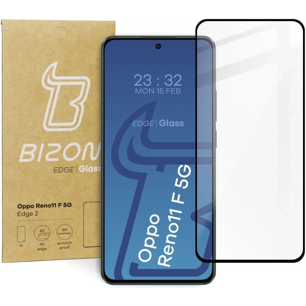 Szkło hartowane Bizon Glass Edge 2 do Oppo Reno11 F 5G