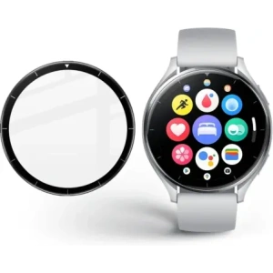 Kup Szkło hybrydowe Bizon Glass Watch Edge Hybrid do Xiaomi Watch 2 czarne - BIZ4842 - {ean13} - Sklep Home Screen