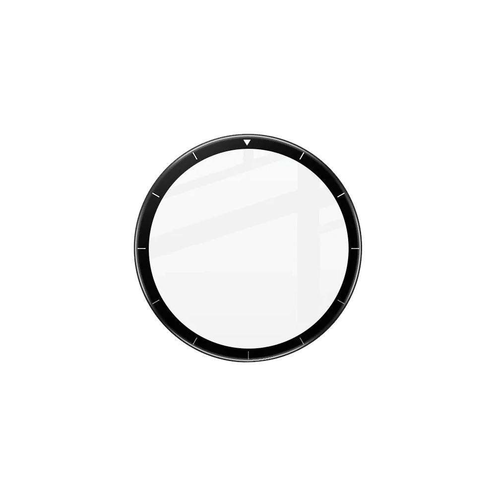 Szkło hybrydowe Bizon Glass Watch Edge Hybrid do Xiaomi Watch 2 czarne