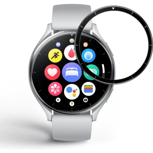 Buy Bizon Glass Watch Edge Hybrid Xiaomi Watch 2 black - BIZ4842 - {ean13} - Home Screen Store Europe