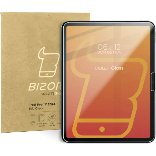 Buy Bizon Glass Tab Clear Apple iPad Pro 11" 5 gen. 2024 [2 PACK] - BIZ5414 - {ean13} - Home Screen Store Europe