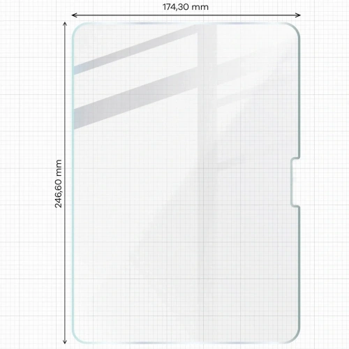 Buy Bizon Glass Tab Clear Apple iPad Pro 11" 5 gen. 2024 [2 PACK] - BIZ5414 - {ean13} - Home Screen Store Europe