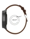Kup Pasek Bizon Strap Watch Casual 22 mm do smartwatcha ciemnobrązowy - BIZ4845 - {ean13} - Sklep Home Screen