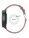 Kup Pasek Bizon Strap Watch Casual 22 mm do smartwatcha pudrowy róż - BIZ4846 - {ean13} - Sklep Home Screen