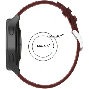 Kup Pasek Bizon Strap Hodinové hodinky Casual 22 mm pro smartwatch bordový - BIZ4848 - {ean13} - Sklep Home Screen