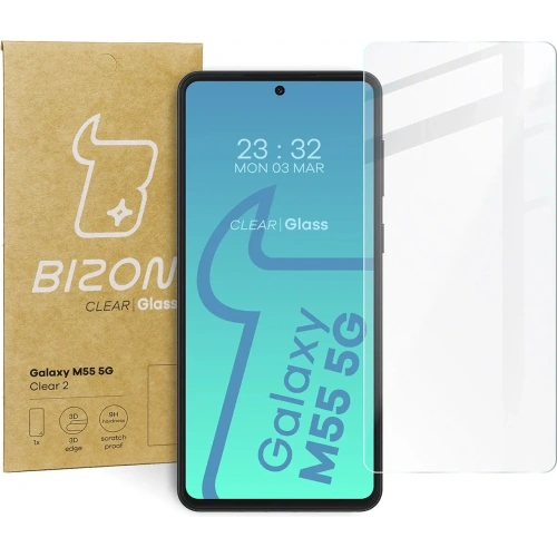 Kup Szkło hartowane Bizon Glass Clear 2 do Samsung Galaxy M55 5G - BIZ5422 - {ean13} - Sklep Home Screen