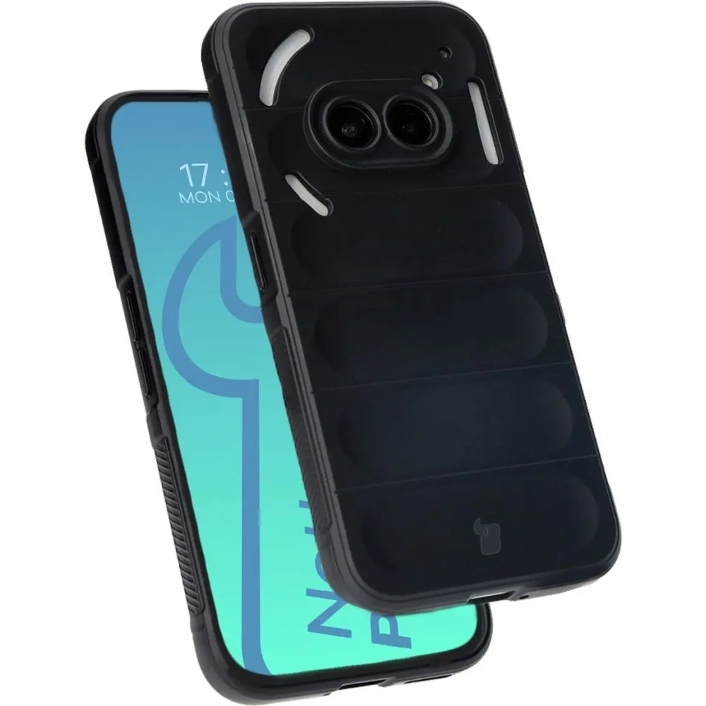 Pancerne etui Bizon Case Tur do Nothing Phone (2a) / (2a) Plus czarne