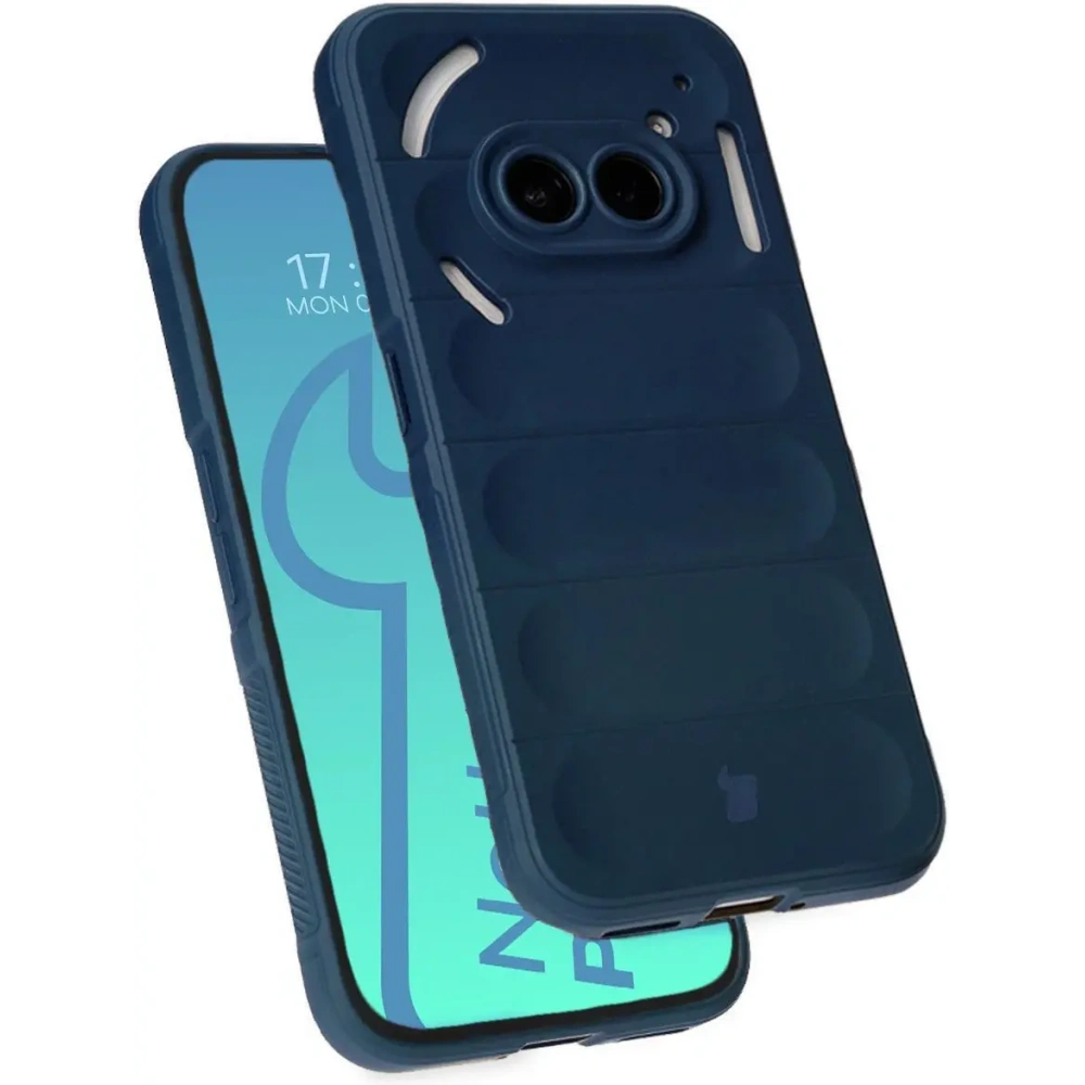 Pancerne etui Bizon Case Tur do Nothing Phone (2a) / (2a) Plus granatowe