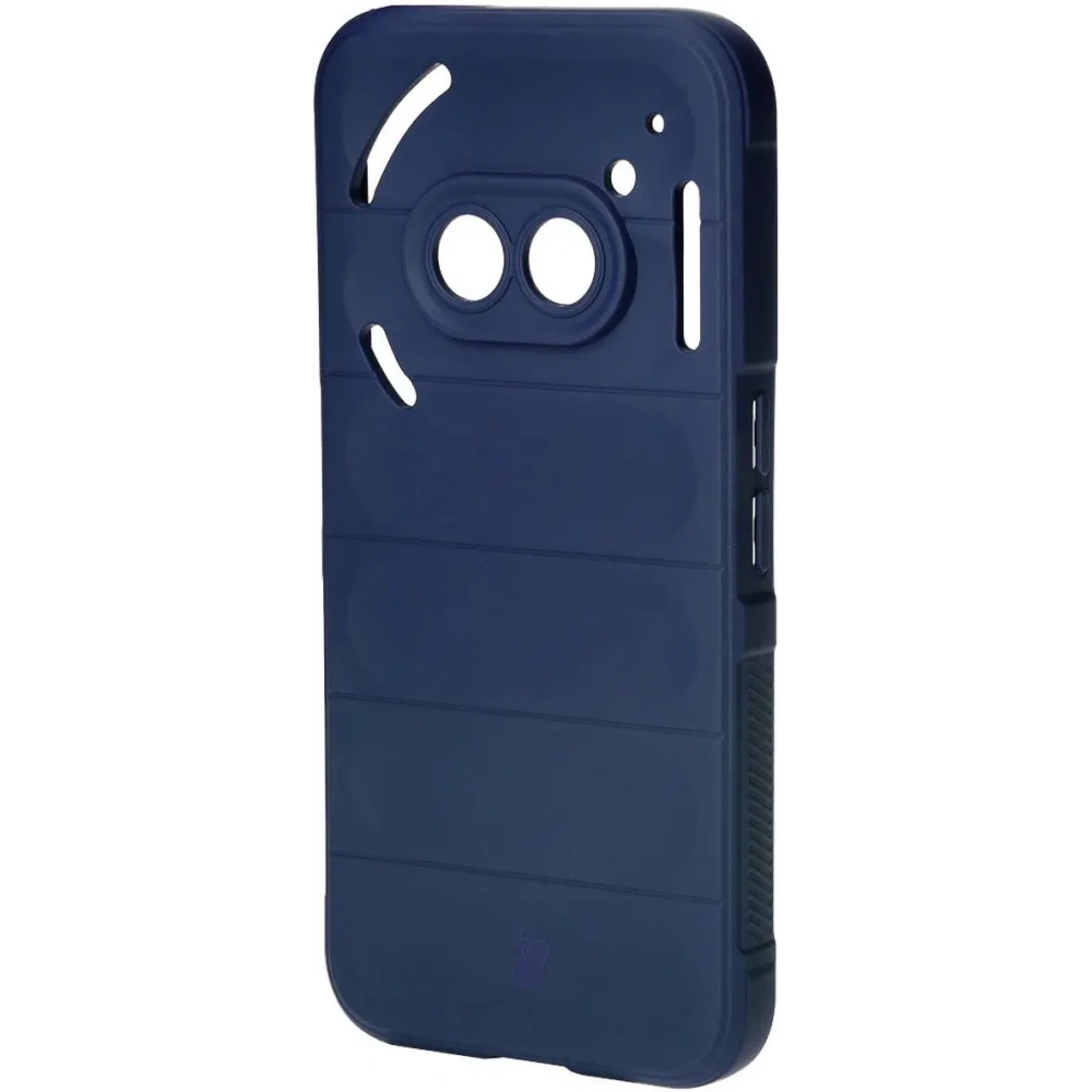Pancerne etui Bizon Case Tur do Nothing Phone (2a) / (2a) Plus granatowe
