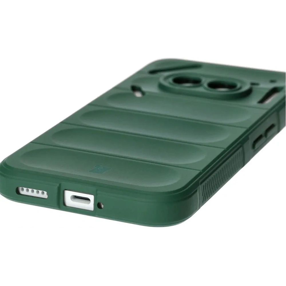 Pancerne etui Bizon Case Tur do Nothing Phone (2a) / (2a) Plus ciemnozielone
