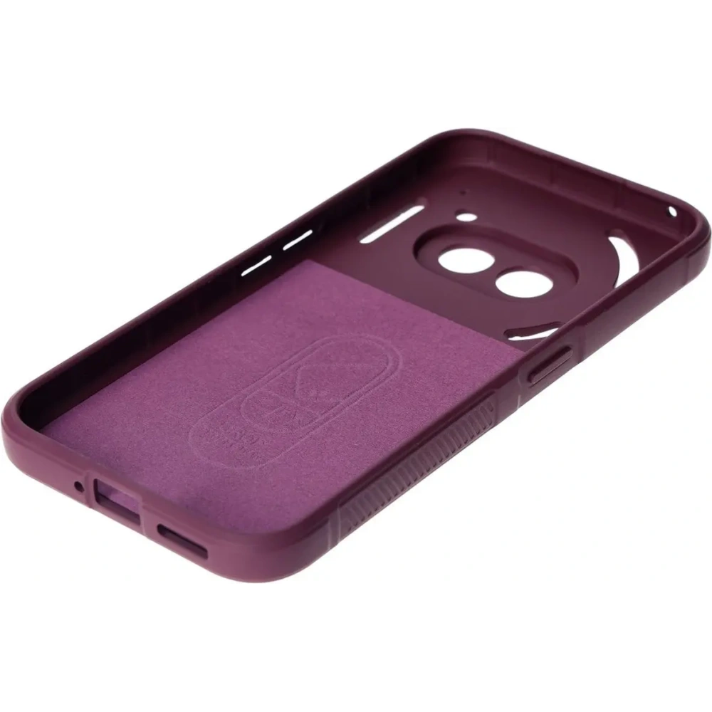 Pancerne etui Bizon Case Tur do Nothing Phone (2a) / (2a) Plus ciemnofioletowe