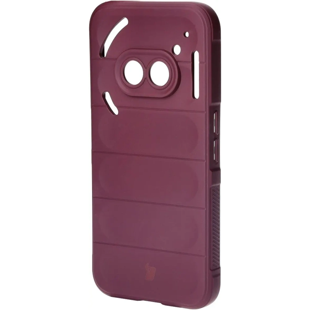 Pancerne etui Bizon Case Tur do Nothing Phone (2a) / (2a) Plus ciemnofioletowe