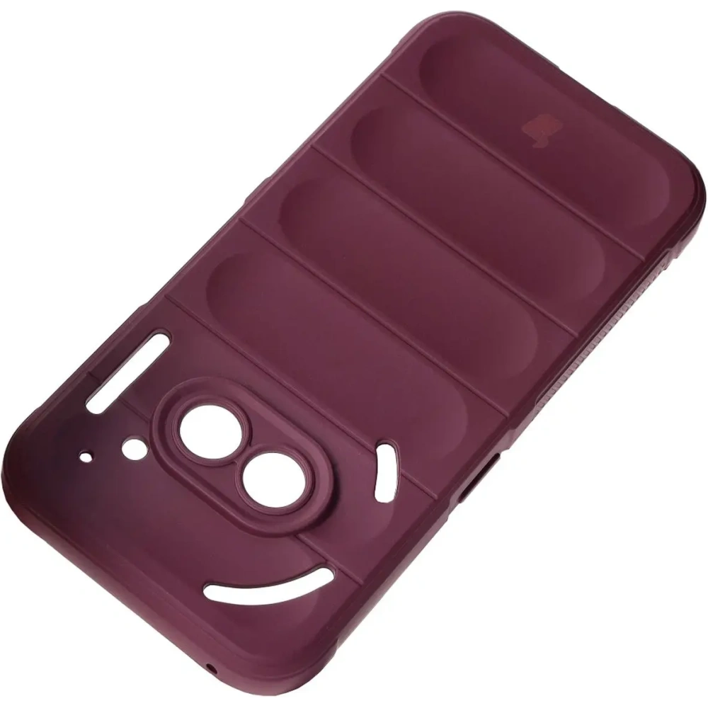 Pancerne etui Bizon Case Tur do Nothing Phone (2a) / (2a) Plus ciemnofioletowe