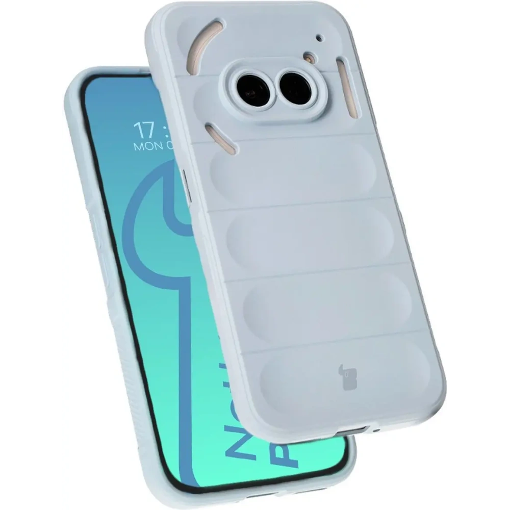 Pancerne etui Bizon Case Tur do Nothing Phone (2a) / (2a) Plus jasnoniebieskie