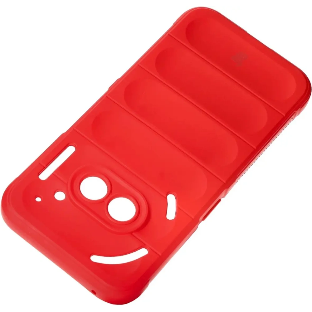 Pancerne etui Bizon Case Tur do Nothing Phone (2a) / (2a) Plus czerwone