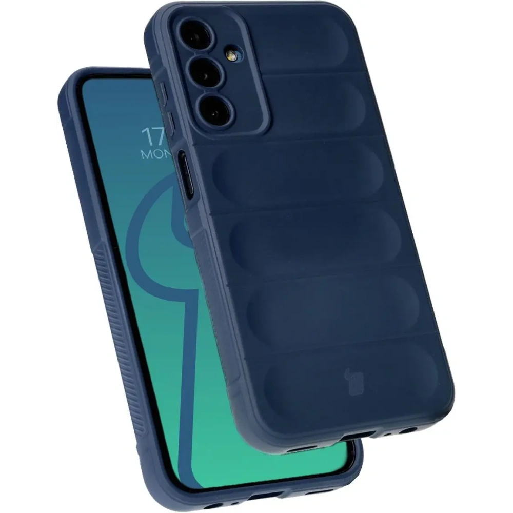 Pancerne etui Bizon Case Tur do Samsung Galaxy M15 5G granatowe