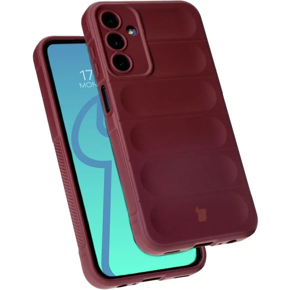 Pancerne etui Bizon Case Tur do Samsung Galaxy M15 5G ciemnofioletowe