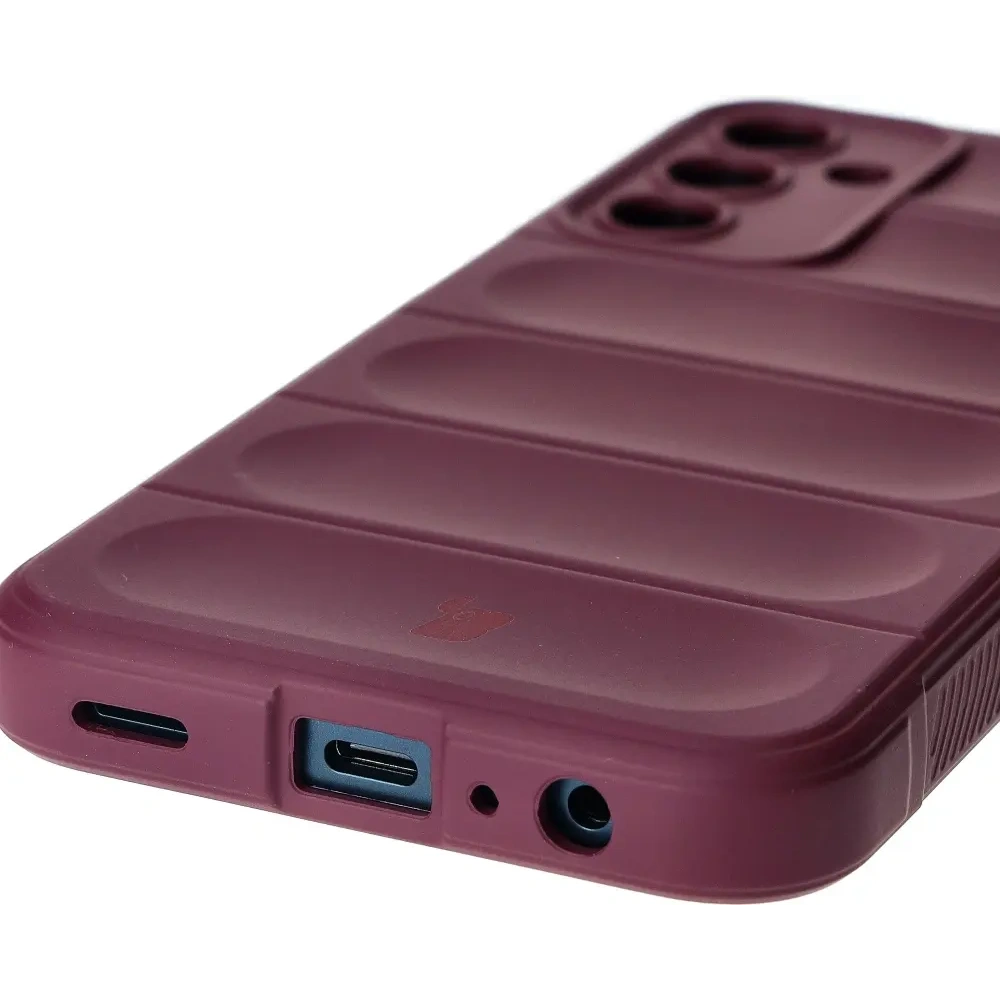 Pancerne etui Bizon Case Tur do Samsung Galaxy M15 5G ciemnofioletowe