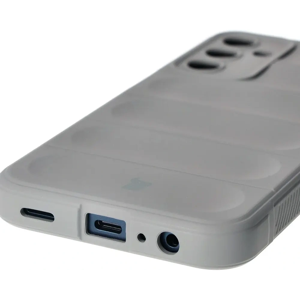 Pancerne etui Bizon Case Tur do Samsung Galaxy M15 5G jasnoszare