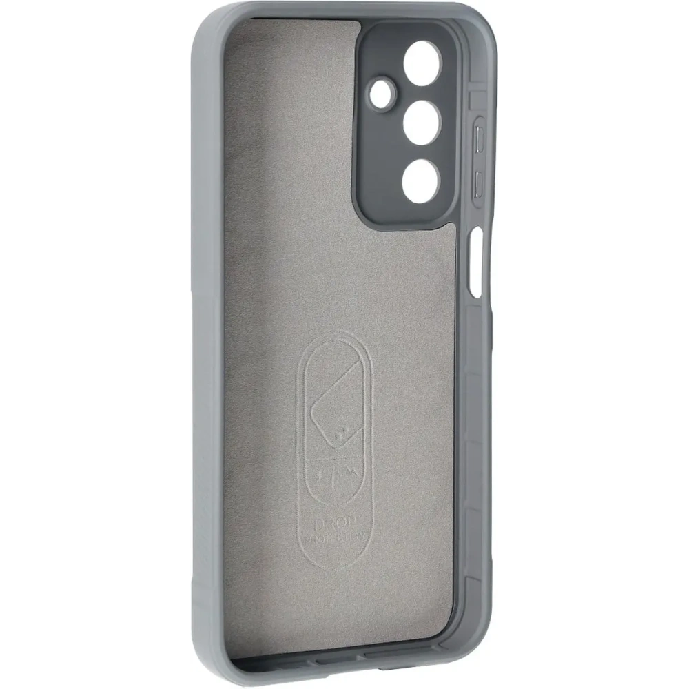 Pancerne etui Bizon Case Tur do Samsung Galaxy M15 5G jasnoszare