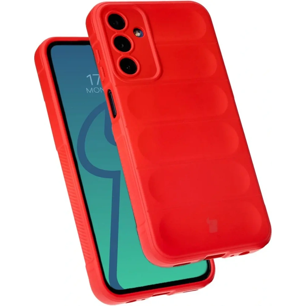 Pancerne etui Bizon Case Tur do Samsung Galaxy M15 5G czerwone