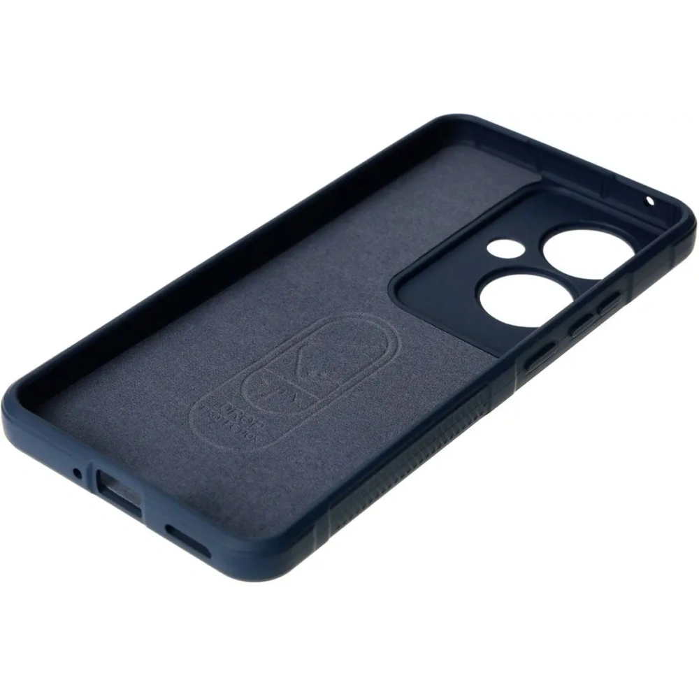 Pancerne etui Bizon Case Tur do Oppo Reno11 F 5G granatowe