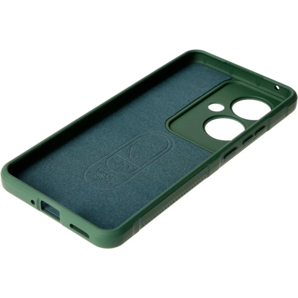 Pancerne etui Bizon Case Tur do Oppo Reno11 F 5G ciemnozielone