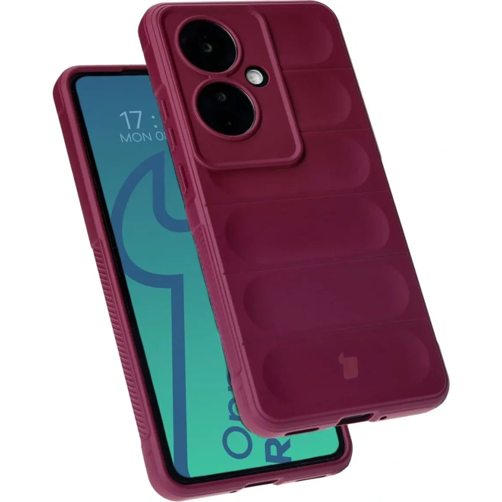 Pancerne etui Bizon Case Tur do Oppo Reno11 F 5G ciemnofioletowe