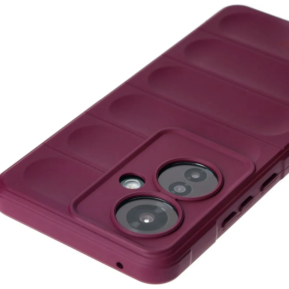 Pancerne etui Bizon Case Tur do Oppo Reno11 F 5G ciemnofioletowe