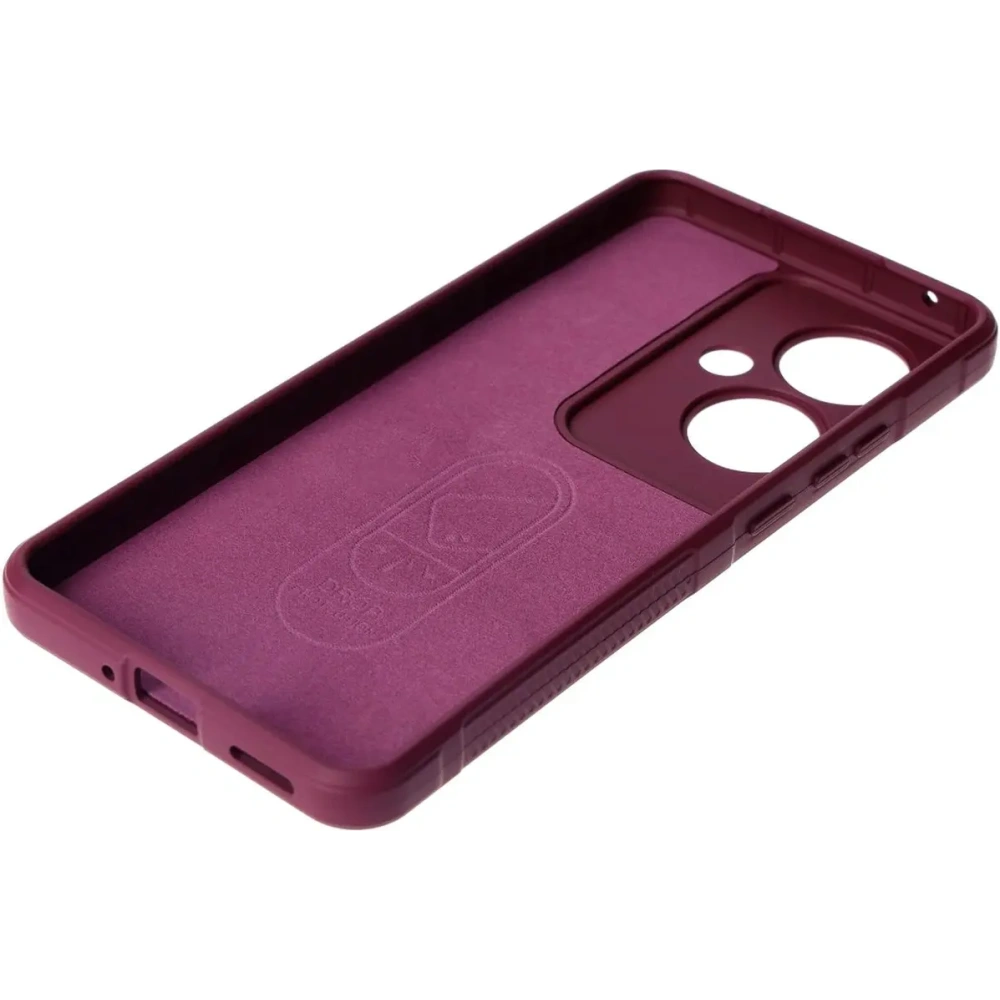 Pancerne etui Bizon Case Tur do Oppo Reno11 F 5G ciemnofioletowe