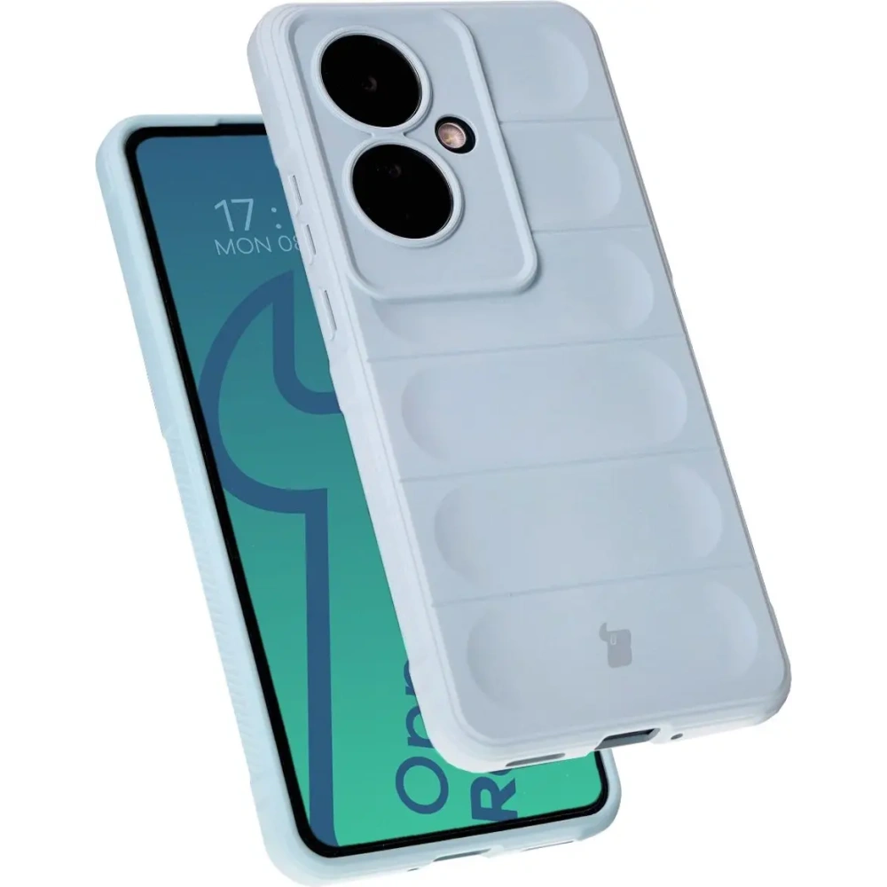 Pancerne etui Bizon Case Tur do Oppo Reno11 F 5G jasnoniebieskie