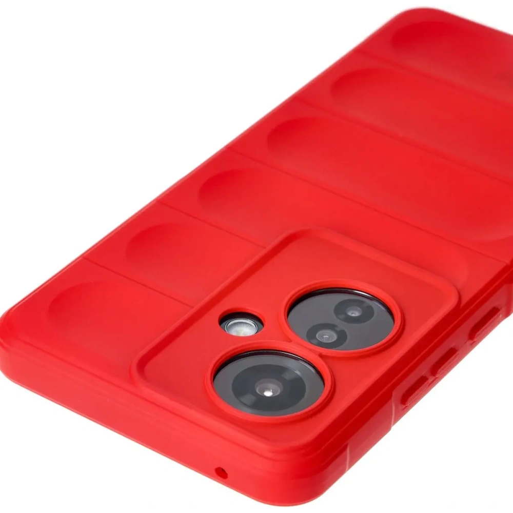 Pancerne etui Bizon Case Tur do Oppo Reno11 F 5G czerwone