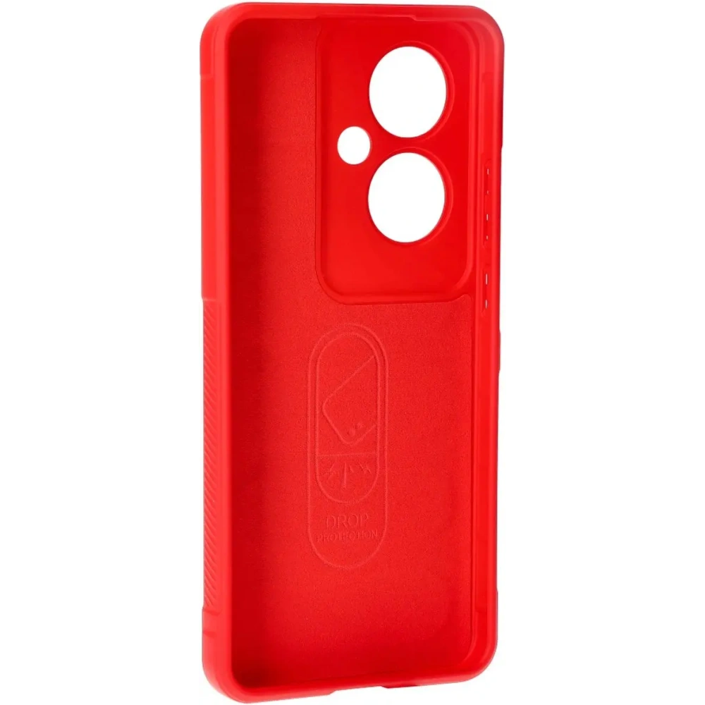 Pancerne etui Bizon Case Tur do Oppo Reno11 F 5G czerwone