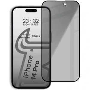 Kup Bizon Glass Edge Shadow Apple iPhone 14 Pro getönt mit einem schwarzen Rahmen - BIZ5442 - {ean13} - Sklep Home Screen