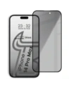 Bizon Glass Edge Shadow Apple iPhone 14 Pro Max getönt mit einem schwarzen Rahmen