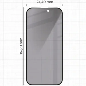 Kup Pryvatizující tvrzené sklo Bizon Glass Edge Shadow pro Apple iPhone 14 Pro Max z tmavým rámečkem. - BIZ5443 - {ean13} - Sklep Home Screen