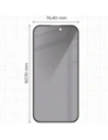 Kup Bizon Glass Edge Shadow Apple iPhone 14 Pro Max getönt mit einem schwarzen Rahmen - BIZ5443 - {ean13} - Sklep Home Screen