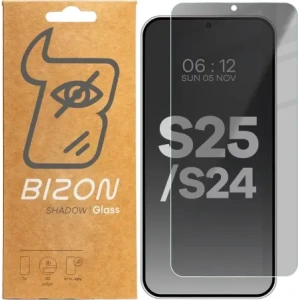 Kup Prywatyzujące szkło hartowane Bizon Glass Clear Shadow do Samsung Galaxy S25 / S24 przyciemniane - BIZ5444 - {ean13} - Sklep Home Screen