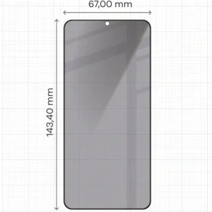 Kup Prywatyzujące szkło hartowane Bizon Glass Edge Shadow do Samsung Galaxy S25/S24 przyciemniane z czarną ramką - BIZ5445 - {ean13} - Sklep Home Screen