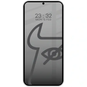 Kup Bizon Glass Edge Shadow Samsung Galaxy S25/S24 fekete kerettel árnyékolva - BIZ5445 - {ean13} - Sklep Home Screen