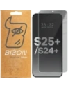Prywatyzujące szkło hartowane Bizon Glass Clear Shadow do Samsung Galaxy S25 Plus / S24 Plus przyciemniane