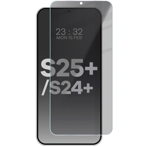 Kup Prywatyzujące szkło hartowane Bizon Glass Clear Shadow do Samsung Galaxy S25 Plus / S24 Plus przyciemniane - BIZ5446 - {ean13} - Sklep Home Screen
