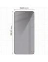 Kup Pryvatizující tvrzené sklo Bizon Glass Edge Shadow do Samsung Galaxy S25 Plus / S24 Plus z tmavým rámečkem - BIZ5447 - {ean13} - Sklep Home Screen