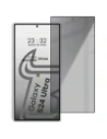 Bizon Glass Edge Shadow Samsung Galaxy S24 Ultra tinted with a black frame