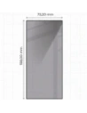 Buy Bizon Glass Edge Shadow Samsung Galaxy S24 Ultra tinted with a black frame - BIZ4878 - {ean13} - Home Screen Store Europe